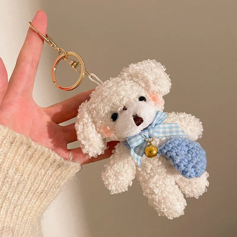 Pendant Creative Cute Teddy Bear Plush Pendants Small Commodity Dolls Keychains Dolls Bag Hanging Decorations Kawaii Accessories