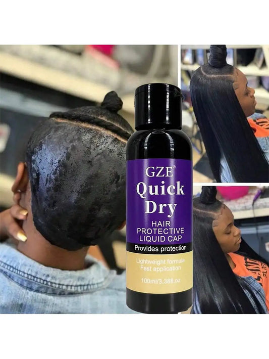 Hair Protective Covering Weave Glue Liquid Protective Shield Quick Weave Protector Leave in Conditioner