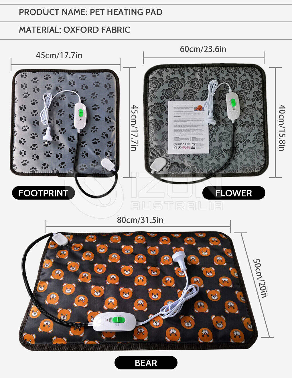 Comfort and Warmth for Your Furry Friends: Large Electric Heating Mat for Pets - Waterproof and Durable