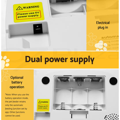 Revolutionize Your Pet's Feeding Routine with the i.Pet Smart Automatic Feeder - Complete with WiFi Camera and Programmable Features