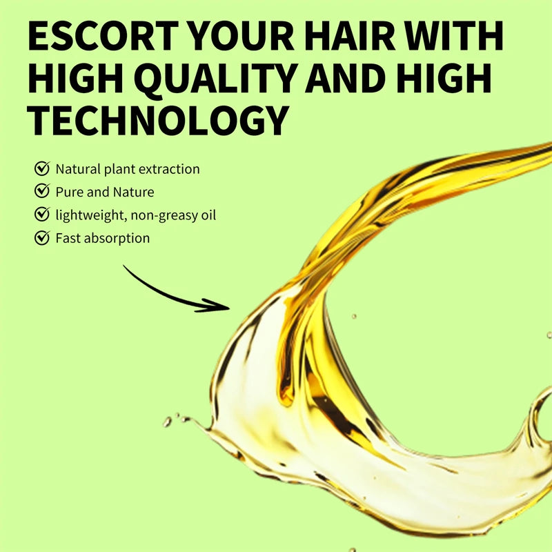 7 in 1 Hair Oil for All Hair Type Rosemary Batana Hair Growth Oil Keratin Biotin Castor Oil Hair Care Oil Beauty Health Product