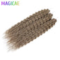 3Pcs 24Inches 300Grams Ariel Deep Water Twist Braids Crochet Curly Hair Orange Brown6# Blond 613 White Gray 58# Bundles