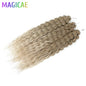 3Pcs 24Inches 300Grams Ariel Deep Water Twist Braids Crochet Curly Hair Orange Brown6# Blond 613 White Gray 58# Bundles