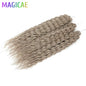 3Pcs 24Inches 300Grams Ariel Deep Water Twist Braids Crochet Curly Hair Orange Brown6# Blond 613 White Gray 58# Bundles