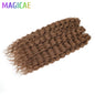 3Pcs 24Inches 300Grams Ariel Deep Water Twist Braids Crochet Curly Hair Orange Brown6# Blond 613 White Gray 58# Bundles