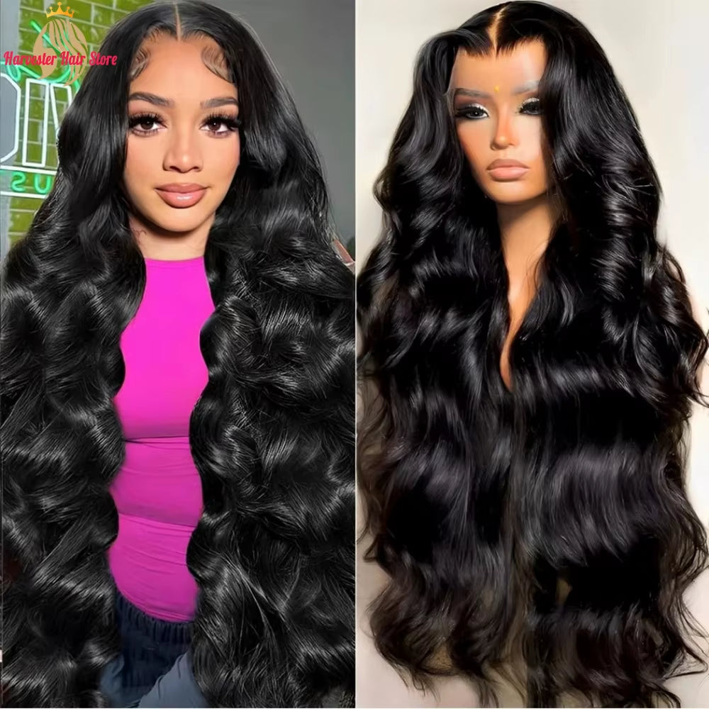 30 40 Inch Body Wave Lace Front Wig Preplucked with Baby Hair 13X4 13X6 Hd Lace Frontal Wigs for Women Body Wave Human Hair Wigs
