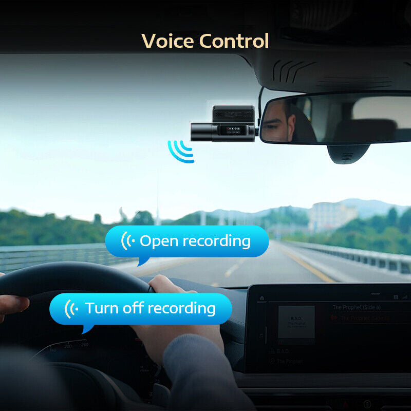 Capture Every Moment with the ARPHA A14 4K Wi-Fi Dash Cam - Parking Mode, G-Sensor & GPS for Ultimate Safety
