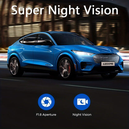 Capture Every Moment with the ARPHA A14 4K Wi-Fi Dash Cam - Parking Mode, G-Sensor & GPS for Ultimate Safety