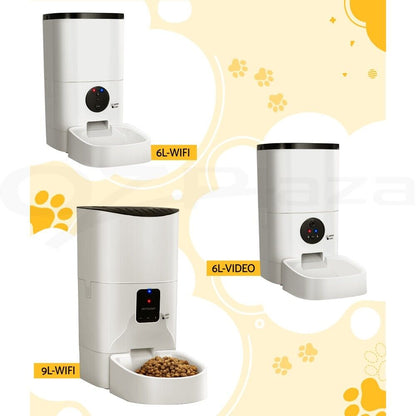 Revolutionize Your Pet's Feeding Routine with the i.Pet Smart Automatic Feeder - Complete with WiFi Camera and Programmable Features