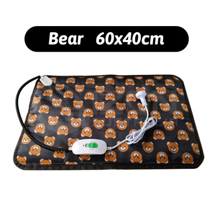 Comfort and Warmth for Your Furry Friends: Large Electric Heating Mat for Pets - Waterproof and Durable