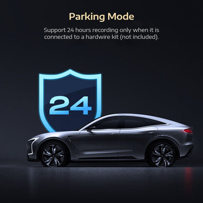 Capture Every Moment with the ARPHA A14 4K Wi-Fi Dash Cam - Parking Mode, G-Sensor & GPS for Ultimate Safety