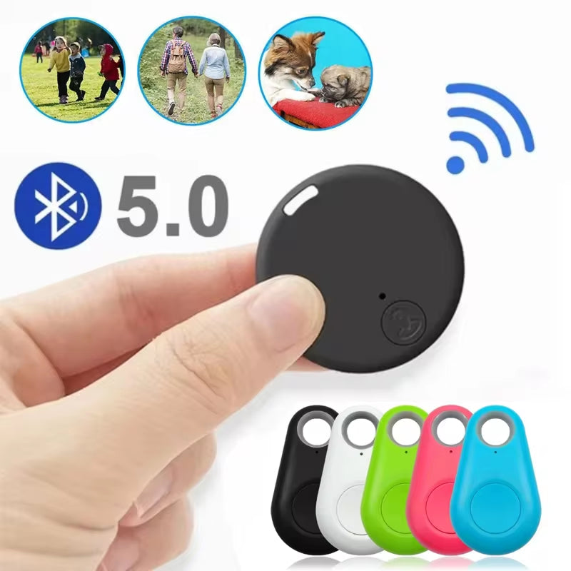 Mini GPS Bluetooth Tracker - The Ultimate Anti-Lost Device for Pets, Kids, Bags, and Wallets