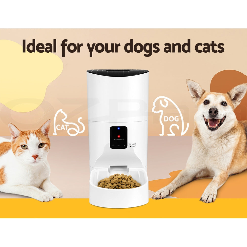 Revolutionize Your Pet's Feeding Routine with the i.Pet Smart Automatic Feeder - Complete with WiFi Camera and Programmable Features