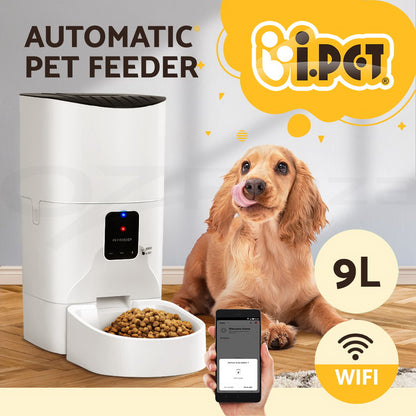 Revolutionize Your Pet's Feeding Routine with the i.Pet Smart Automatic Feeder - Complete with WiFi Camera and Programmable Features