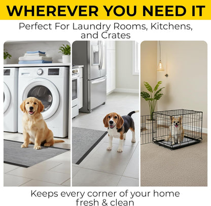 Activated Carbon Dog Pee Pads - Ultimate Odor Control & Absorption for Effortless Puppy Training - 100 Count