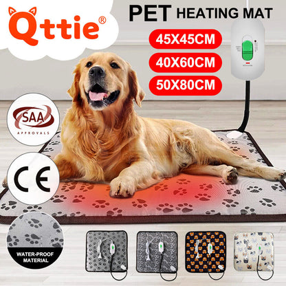 Comfort and Warmth for Your Furry Friends: Large Electric Heating Mat for Pets - Waterproof and Durable