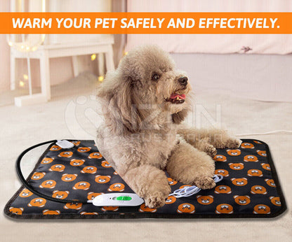 Comfort and Warmth for Your Furry Friends: Large Electric Heating Mat for Pets - Waterproof and Durable