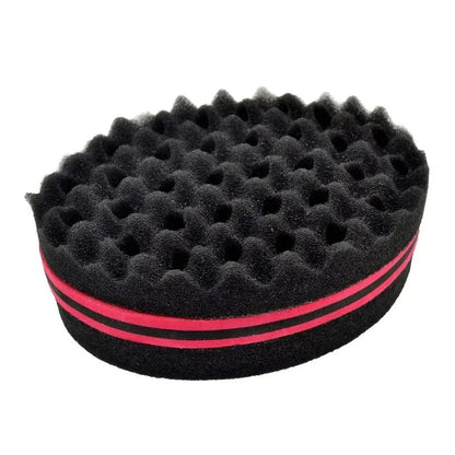 Barber Shop Men Hair Braider Twist Sponge Gloves African Hair Styling Fork Comb Hair Curls Foam for Salon Hairdressing Tools