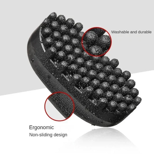 Black Curls Hairdressing Massage Cleaning Tools for Men Afro Curl Brush Curling Hair Sponge Barbers Styling Dreadlock