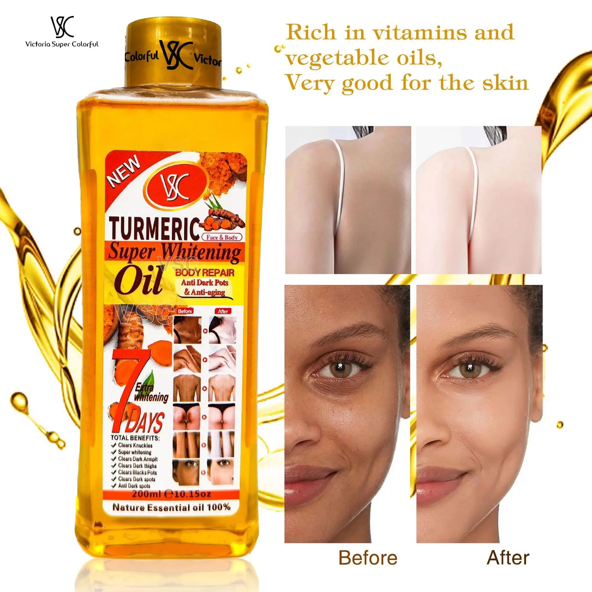 200Ml Massage Essential Oil Moisturizing Tongluo Body Massage Repair Brightening Light Spot Anti-Aging Firming Skin Skincare
