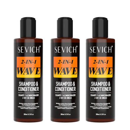 200Ml Wave Shampoo for African Men Biotin 360 Style Curly Hair Cream Deep Clean High Shine Hair Pomade Layered Control Wavy Wax