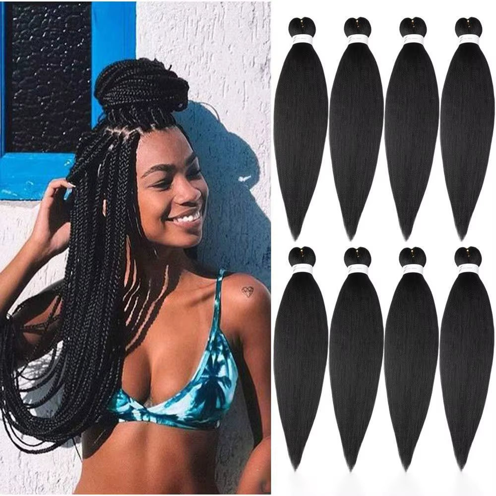 Elevate Your Style with 20-26 Inch Ombre Jumbo Braiding Hair - Premium Synthetic Packs in Stunning Piano Colors!