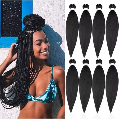Elevate Your Style with 20-26 Inch Ombre Jumbo Braiding Hair - Premium Synthetic Packs in Stunning Piano Colors!