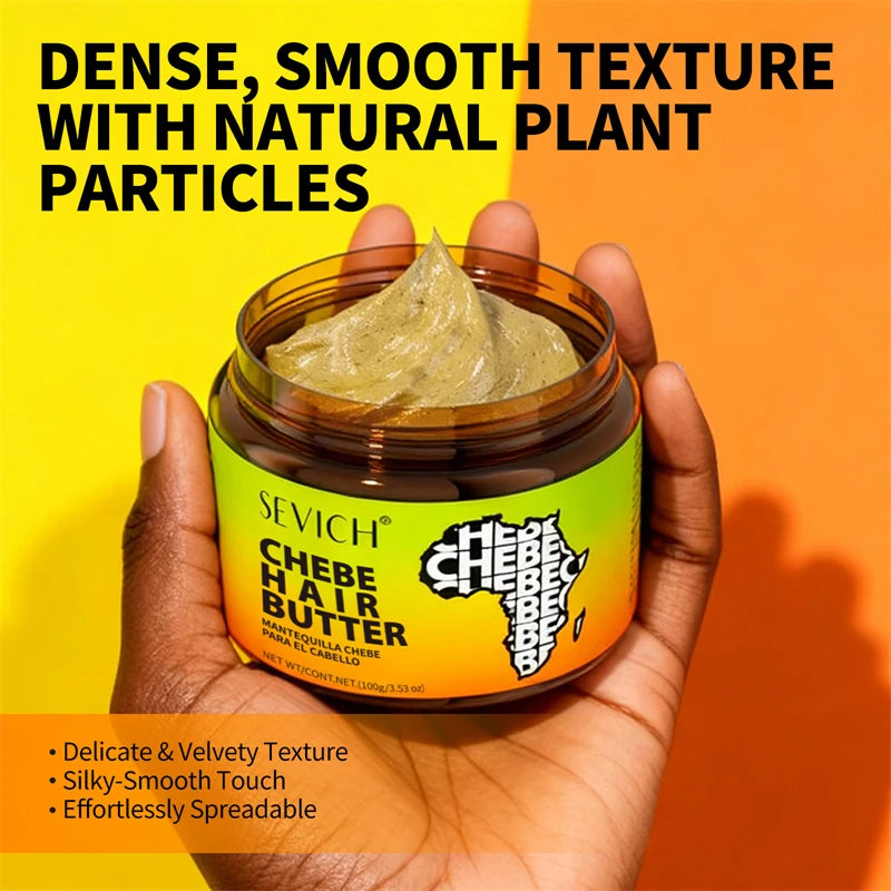 Chebe Butter Deep Nourishes Repair Damaged anti Hair Loss Breakage Hair Growth Oil Mask for Hair Growth Treatment