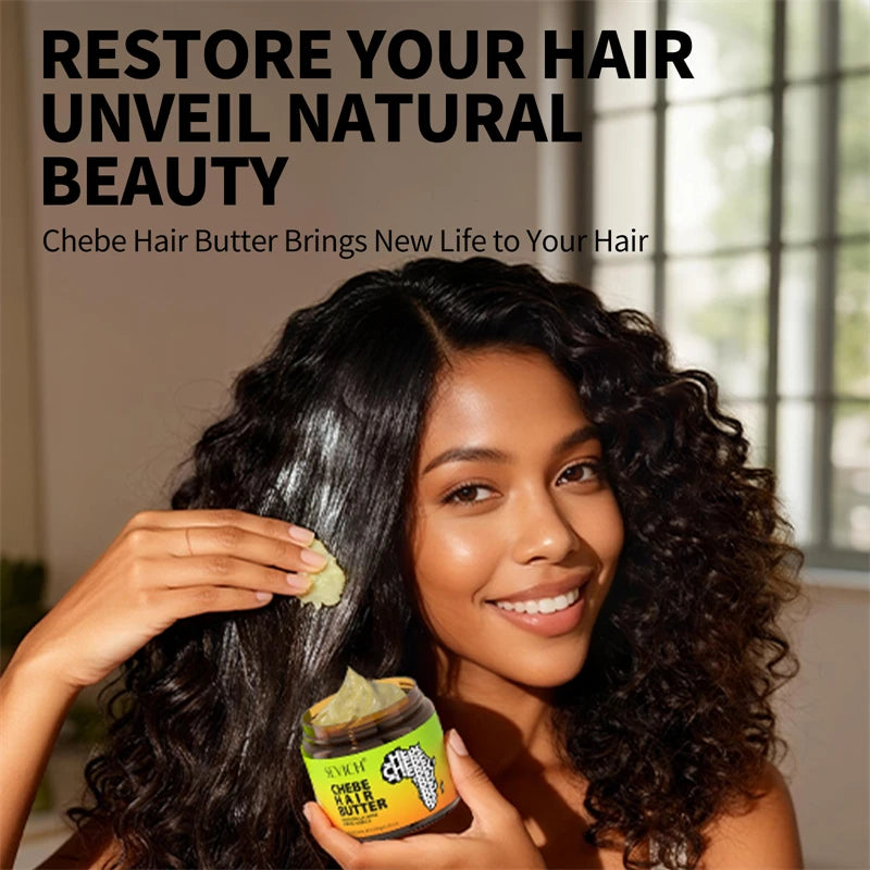 Chebe Butter Deep Nourishes Repair Damaged anti Hair Loss Breakage Hair Growth Oil Mask for Hair Growth Treatment