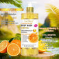 Scrub Shower Gel 1000Ml Silky Skin Rich Foam Refreshing Moisturizing Gentle Cleansing Improves Dullness Long-Lasting Fragrance
