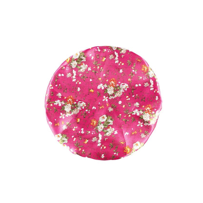 Enchanting Unicorn Satin Bonnet for Kids - Soft Wide Elastic Band Sleeping Cap for Curly Hair, Ideal Nighttime and Shower Use
