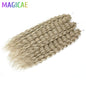 3Pcs 24Inches 300Grams Ariel Deep Water Twist Braids Crochet Curly Hair Orange Brown6# Blond 613 White Gray 58# Bundles