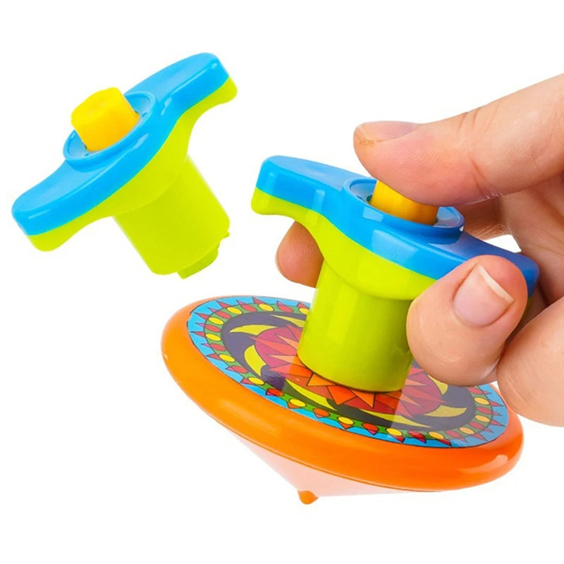 Kids Stacking Gyro Toys Dazzling Multi-Layer Spinning Fun Flavour Launcher Boys Spinning Funny Toys Children Toy Birthday Gift