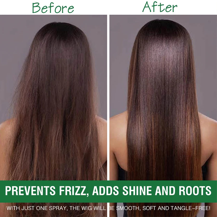 100Ml 2 in 1 Professional Wig Milk Spray Leave in Conditioner Heat Protection Mist Moisturizes Hair Care Product