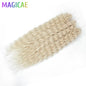 3Pcs 24Inches 300Grams Ariel Deep Water Twist Braids Crochet Curly Hair Orange Brown6# Blond 613 White Gray 58# Bundles