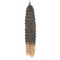 Transform Your Look with Our Deep Wave Crochet Hair - Synthetic Passion Twist Braiding Hair Extensions for Stunning Afro Curls and Ocean Waves