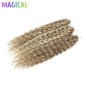 3Pcs 24Inches 300Grams Ariel Deep Water Twist Braids Crochet Curly Hair Orange Brown6# Blond 613 White Gray 58# Bundles