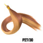 Elevate Your Look with 26 Inch Silky Bone Straight Synthetic Crochet Braids - Ombre Black Hair Extensions