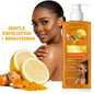 Turmeric Shower Gel 520Ml Body Scrub Cleansing Exfoliating Moisturizing Brightening Body Wash