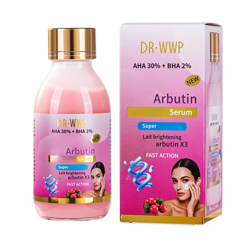DR-WWP Multi-Effect Facial Serum 125Ml Turmeric/Kojic Acid/Vitamin C/AHA Arbutin Essence Hydrating Brightening Firming Whitening