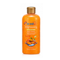 Orange bottle of Dr. Wiss brightening exfoliating body wash on a white background