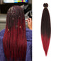 Elevate Your Style with 20-26 Inch Ombre Jumbo Braiding Hair - Premium Synthetic Packs in Stunning Piano Colors!
