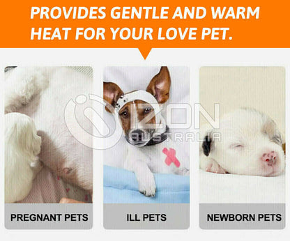 Comfort and Warmth for Your Furry Friends: Large Electric Heating Mat for Pets - Waterproof and Durable