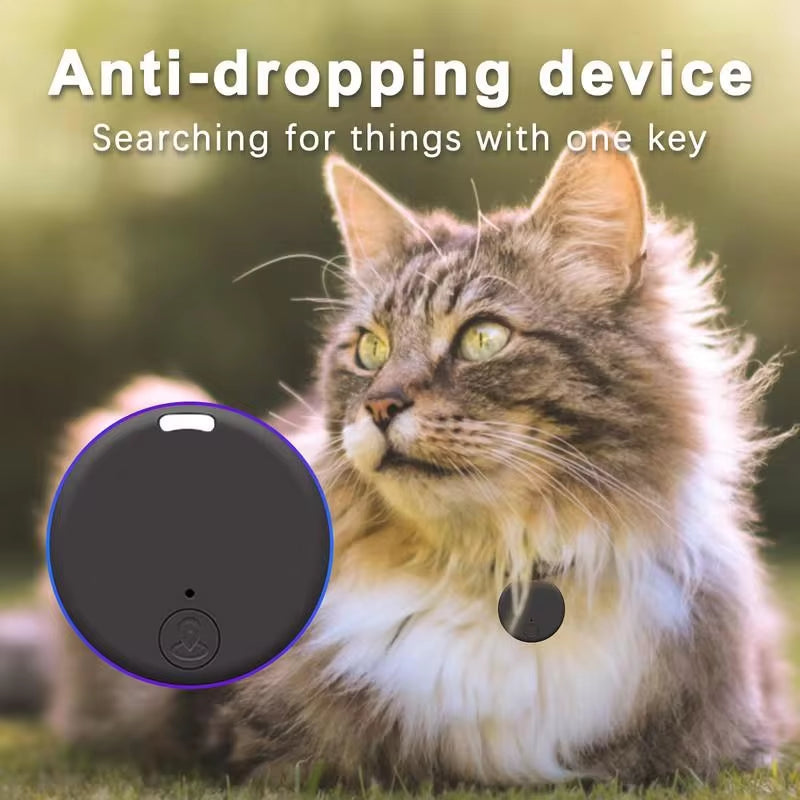 Mini GPS Bluetooth Tracker - The Ultimate Anti-Lost Device for Pets, Kids, Bags, and Wallets