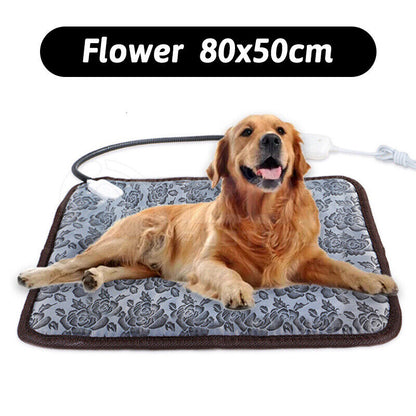 Comfort and Warmth for Your Furry Friends: Large Electric Heating Mat for Pets - Waterproof and Durable
